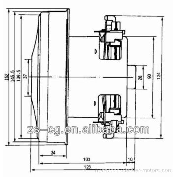 Moteur Sanyo pour aspirateur